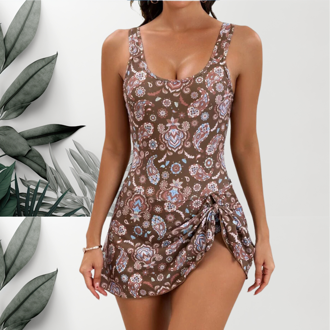 Lightswimsuit⢠Womenâs Tummy Control One Piece Swimsuit