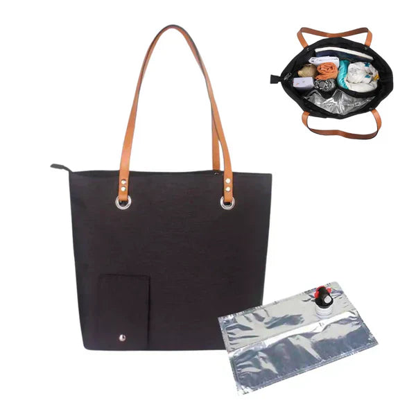Duvebag⢠Wine Dispenser Tote Bag Midnight