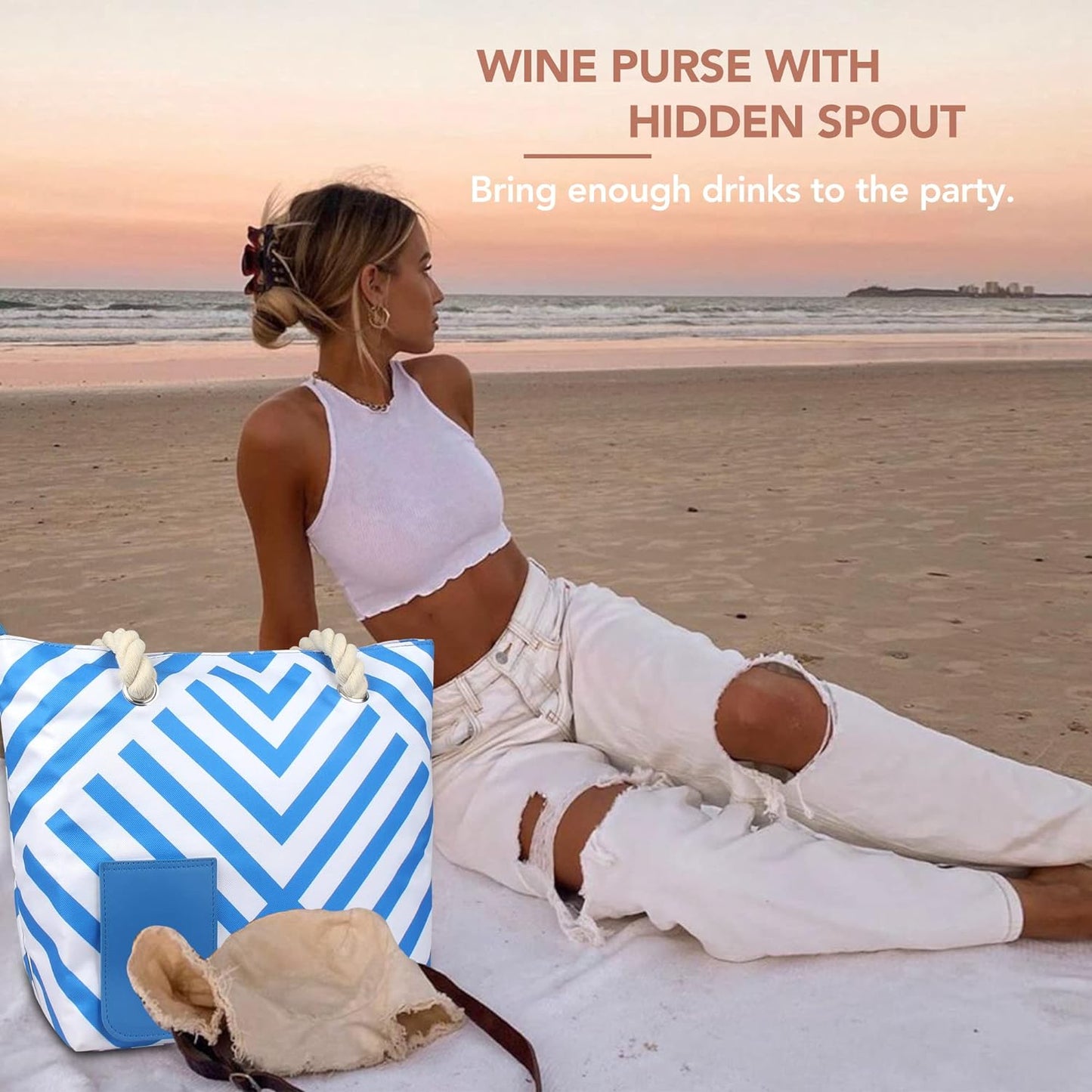 Duvebag⢠Wine Dispenser Tote Bag