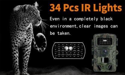 Wireless Hd Wildlife Game Trail Camera With Night Vision