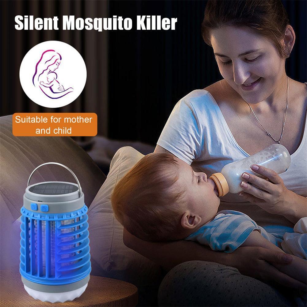 2024 Multifunctional Solar Anti-Mosquito Light Mosquito Killer Lamp