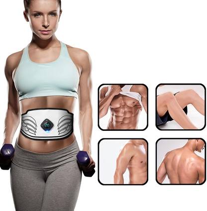 Belly Fat Reduction Massage Belt - Levels Ems Abdominal Vibration