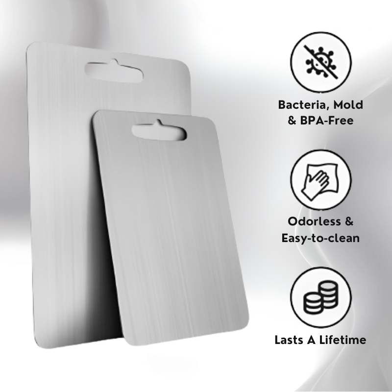 Tiboard Pure Titanium Cutting Board