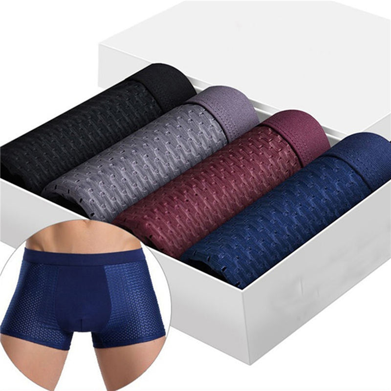 Boxhero – Pack Of 10 Bamboo Fiber Boxer Briefs Buy 5 Get