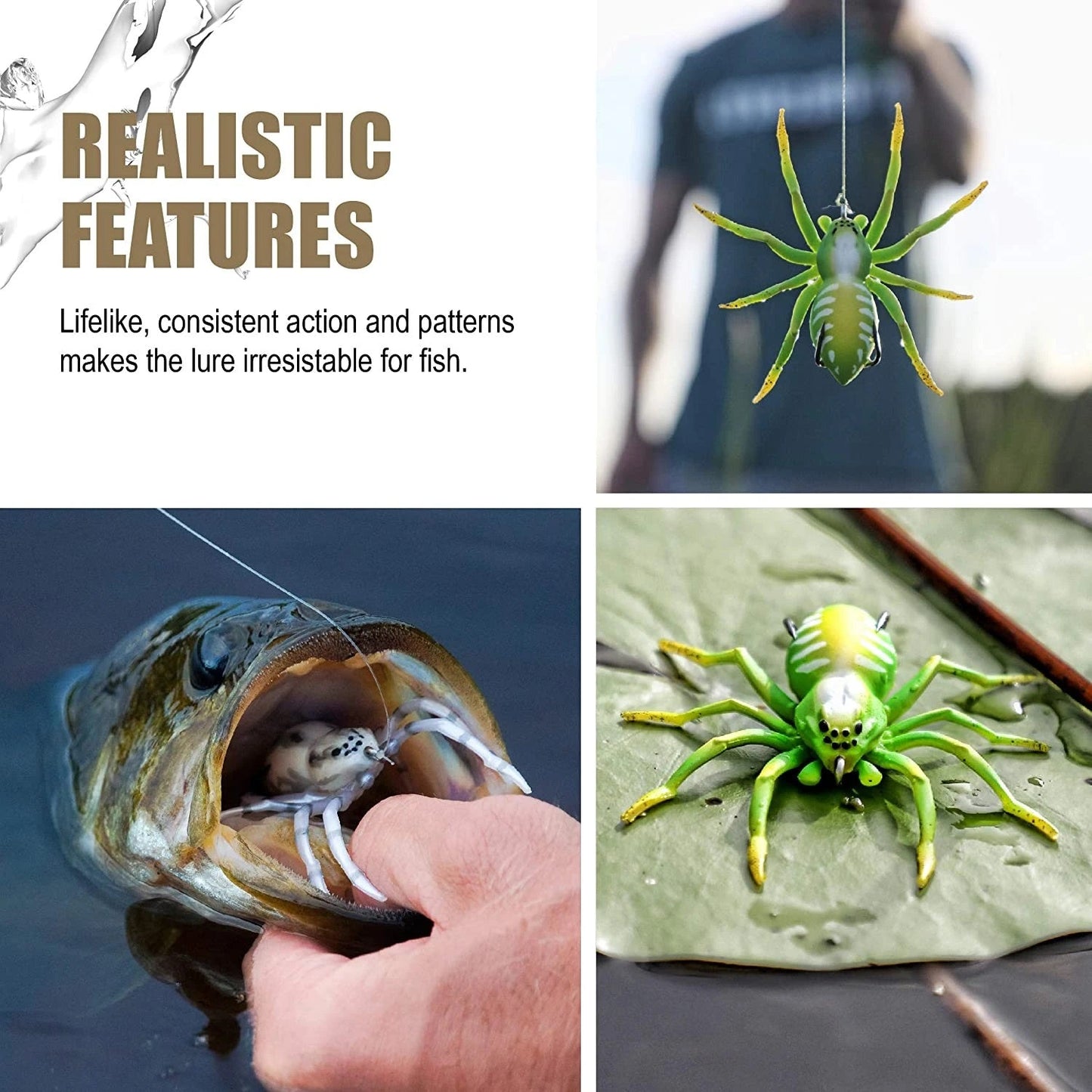 Spider Soft Lure Fishing Lures