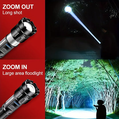 Powerful Tactical Rechargeable Led Flashlight