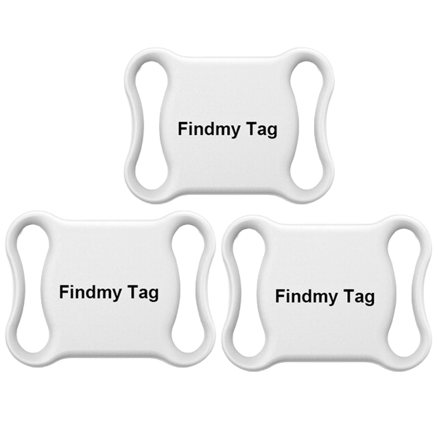 Dog Gps Tracker Collar Cat & Whiite / X3 Findmy Tag