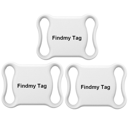 Dog Gps Tracker Collar Cat & Whiite / X3 Findmy Tag