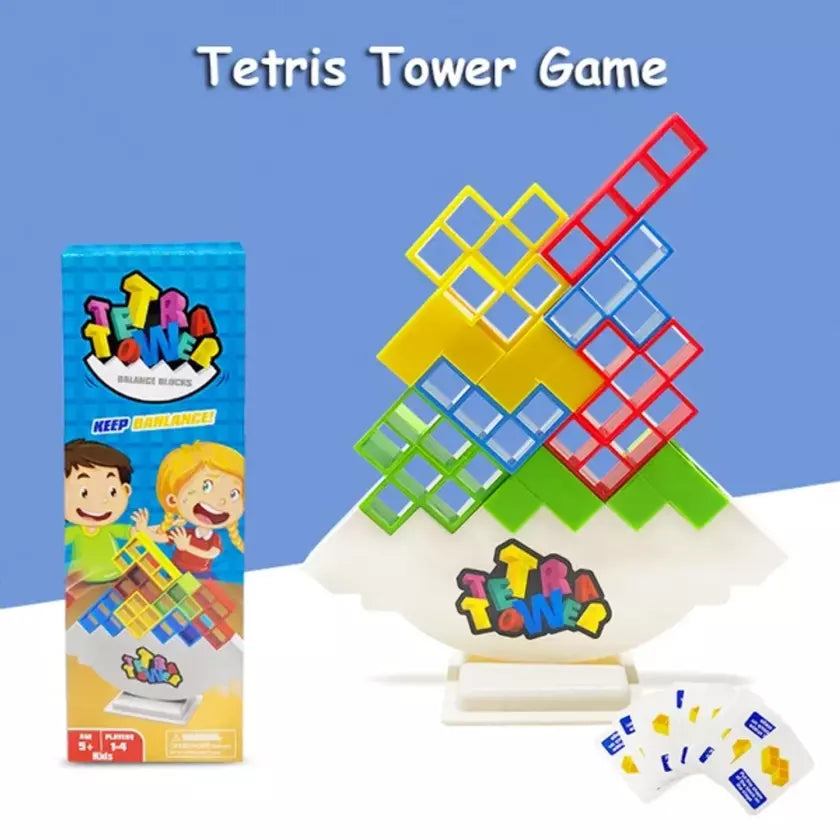 Team Tower Game For Kids