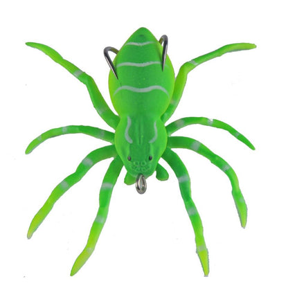 Spider Soft Lure Fishing Lures Green