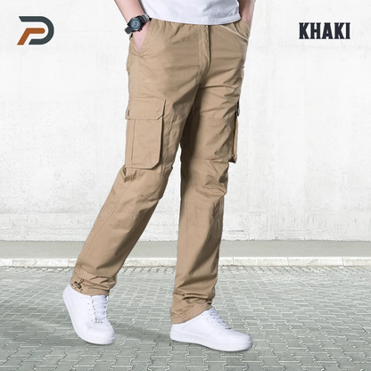 Dutypants - Durable Waterproof Multi-Pocket Work Pants Khaki / S