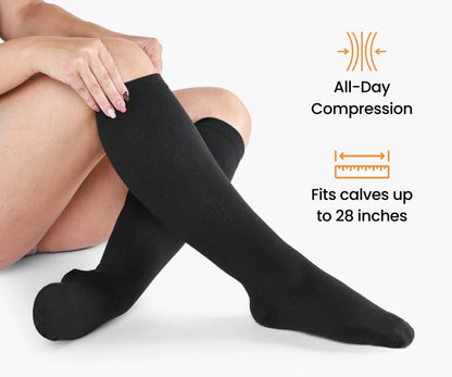 Advanced Wide Compression Socks For Pain Relief