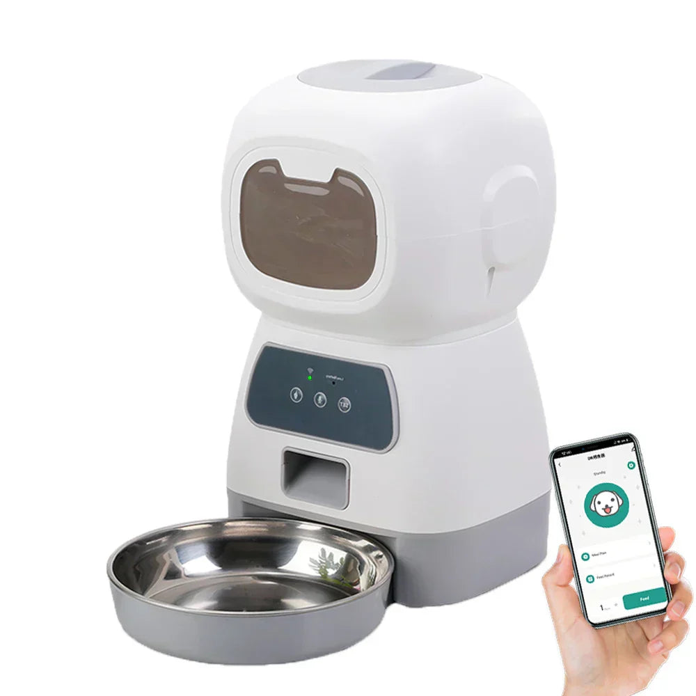 Smart Automatic Pet Feeder For Dogs And Cats