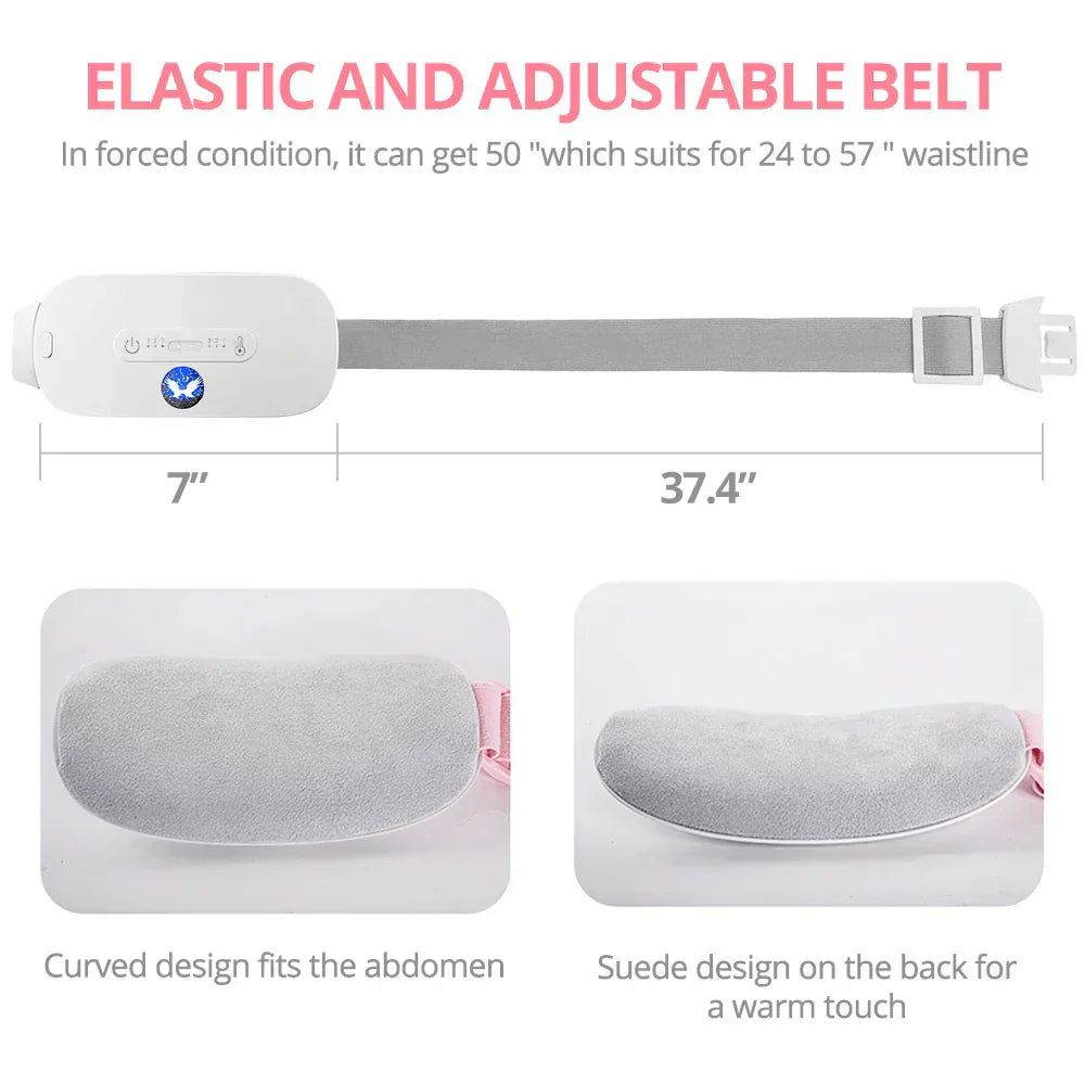 Smart Heating Massage Belt For Period Menstrual Cramps Cr