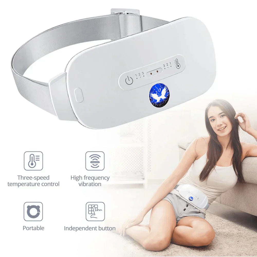 Smart Heating Massage Belt For Period Menstrual Cramps Cr