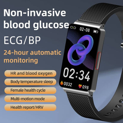 One-Click Blood Glucose Pressure Sleep Heart Rate Measurement Sports Smart Bracelet