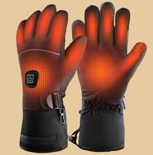 Unisex Heated Gloves Rechargeable Electr