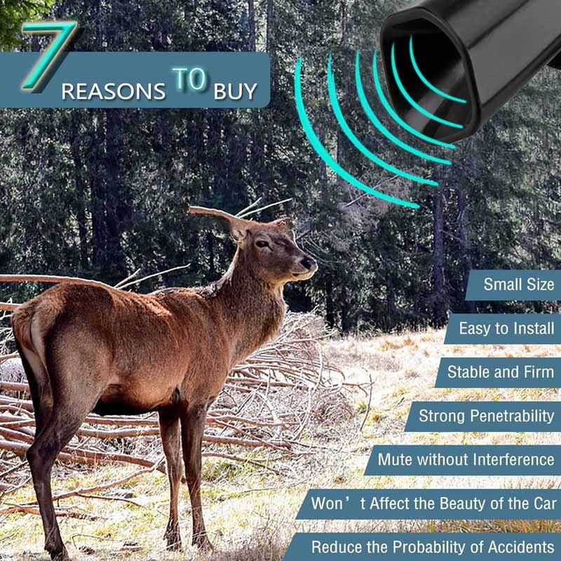 Ultrasonic Deer Warning Whistle Repeller For Car